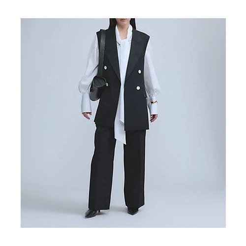 【カオス/Chaos】のエクールジャケットジレ 人気、トレンドファッション・服の通販 founy(ファニー) 　ファッション　Fashion　レディースファッション　Fashion for Women　アウター　Coat / Outerwear Collection　レディースジャケット・軽アウター　Jackets　おすすめ　Recommended / Our Picks　インナー　Innerwear　エレガント 上品　Elegant　シルク　Silk, 100% Silk　ジャケット　Jacket, Outerwear　セットアップ　Set-Up, Coordinated Outfit　ノースリーブ　Sleeveless, No-Sleeve　メンズ　Men's, Menswear　モダン　Modern, Contemporary　ワイド　Wide, Wide Fit　半袖　Short Sleeve, Half Sleeve　other-2|ID: prp329100004810973 ipo3291000000035850679