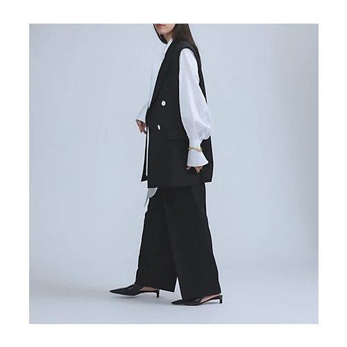 【カオス/Chaos】のエクールジャケットジレ 人気、トレンドファッション・服の通販 founy(ファニー) 　ファッション　Fashion　レディースファッション　Fashion for Women　アウター　Coat / Outerwear Collection　レディースジャケット・軽アウター　Jackets　おすすめ　Recommended / Our Picks　インナー　Innerwear　エレガント 上品　Elegant　シルク　Silk, 100% Silk　ジャケット　Jacket, Outerwear　セットアップ　Set-Up, Coordinated Outfit　ノースリーブ　Sleeveless, No-Sleeve　メンズ　Men's, Menswear　モダン　Modern, Contemporary　ワイド　Wide, Wide Fit　半袖　Short Sleeve, Half Sleeve　other-3|ID: prp329100004810973 ipo3291000000035850680