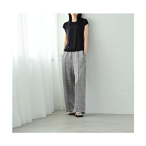 【スタイルデリ/STYLE DELI】の【BLK001】カットライトツイードパンツ インテリア・キッズ・メンズ・レディースファッション・服の通販 founy(ファニー) ファッション Fashion レディースファッション Fashion for Women パンツ Pants & Trousers オケージョン Occasion Wear 軽量 Lightweight, Ultra Light シンプル Simple, Minimal スウェット / スエット Sweatshirt, Sweatwear ストレッチ Stretch, Stretchy Fabric スリット Slit, Slit Detail セットアップ Set-Up, Coordinated Outfit センター Center, Center Line ツイード Twill, Twill Weave フロント Front, Front Design ベスト Vest, Waistcoat ポケット Pocket, Pocket Detail ミックス Mix, Mixed Style ワイド Wide, Wide Fit おすすめ Recommended / Our Picks 旅行 Travel エレガント 上品 Elegant セレモニー Ceremony ブルー|ID: prp329100004810985 ipo3291000000034921039