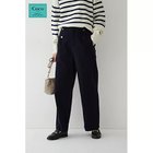 【ヒューマンウーマン/HUMAN WOMAN】のリクライドクロスストレッチパンツ(オフィシャルサイト限定”丈長めあり”) ネイビー|ID: prp329100004810991 ipo3291000000034921079