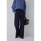 【ヒューマンウーマン/HUMAN WOMAN】のストレッチポンチワイドパンツ ネイビー|ID: prp329100004810998 ipo3291000000034921124
