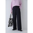 【ヒューマンウーマン/HUMAN WOMAN】のワイドストレートパンツ ネイビー|ID: prp329100004810999 ipo3291000000034921139