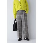 【ヒューマンウーマン/HUMAN WOMAN】の千鳥チェックセンタープレスパンツ ベージュ|ID: prp329100004811001 ipo3291000000034921164