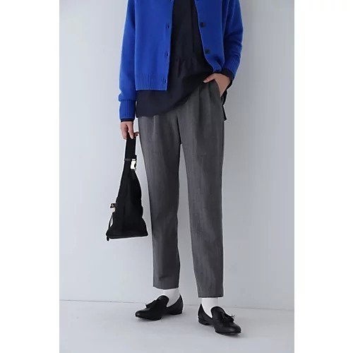 【ヒューマンウーマン/HUMAN WOMAN】のアナスタシアウォームツイルパンツ インテリア・キッズ・メンズ・レディースファッション・服の通販 founy(ファニー) ファッション Fashion レディースファッション Fashion for Women パンツ Pants & Trousers おすすめ Recommended / Our Picks ジャケット Jacket, Outerwear スウェット / スエット Sweatshirt, Sweatwear スタンダード Standard, Basic ストレッチ Stretch, Stretchy Fabric マニッシュ Mannish, Boyish エレガント 上品 Elegant 定番 Standard, Basic Item TOPグレーヘリンボーン|ID: prp329100004811005 ipo3291000000034921190