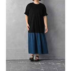 【スタイルデリ/STYLE DELI】 【BLK001】バイカラーワンピース人気、トレンドファッション・服の通販 founy(ファニー) ファッション Fashion レディースファッション Fashion for Women ワンピース Dresses 春 Spring くるぶし Ankle-Length カットソー Cut and Sewn Top サンダル Sandals, Summer Shoes シンプル Simple, Minimal スニーカー Sneakers, Trainers スリット Slit, Slit Detail 定番 Standard, Basic Item ブロード Broadcloth, Fine Cotton おすすめ Recommended / Our Picks 日本製 Made In Japan 夏 Summer 旅行 Travel エレガント 上品 Elegant |ID:prp329100004811008