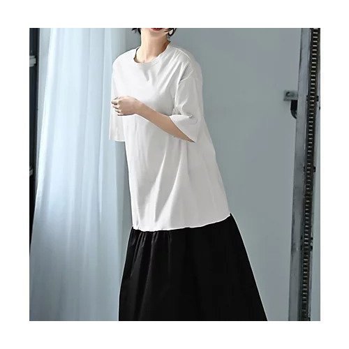 【スタイルデリ/STYLE DELI】の【BLK001】バイカラーワンピース 人気、トレンドファッション・服の通販 founy(ファニー) ファッション Fashion レディースファッション Fashion for Women ワンピース Dresses 春 Spring くるぶし Ankle-Length カットソー Cut and Sewn Top サンダル Sandals, Summer Shoes シンプル Simple, Minimal スニーカー Sneakers, Trainers スリット Slit, Slit Detail 定番 Standard, Basic Item ブロード Broadcloth, Fine Cotton おすすめ Recommended / Our Picks 日本製 Made In Japan 夏 Summer 旅行 Travel エレガント 上品 Elegant other-2|ID: prp329100004811008 ipo3291000000034921233