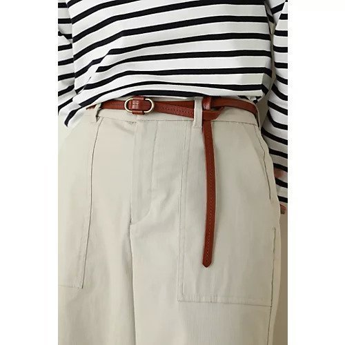 【ヒューマンウーマン/HUMAN WOMAN】のセンターステッチベルト インテリア・キッズ・メンズ・レディースファッション・服の通販 founy(ファニー) 　ファッション　Fashion　レディースファッション　Fashion for Women　ベルト&ウエストマーク　Belts & Waist Accessories　スリム　Slim, Slim Fit　センター　Center, Center Line　ブラウン|ID: prp329100004811013 ipo3291000000034921257