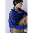 【ヒューマンウーマン/HUMAN WOMAN】のブラッシュプリントシルクスカーフ ブルー|ID: prp329100004811026 ipo3291000000034921336