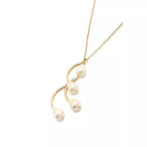 【ヒューマンウーマン/HUMAN WOMAN】のコットンパールネックレス 人気、トレンドファッション・服の通販 founy(ファニー) 　ファッション　Fashion　レディースファッション　Fashion for Women　ジュエリー　Jewelry　ネックレス　Necklaces & Pendants　チェーン　Chain, Chain Strap　ネックレス　Necklace, Pendant Necklace　パール　Pearl, Pearl Accent　other-3|ID: prp329100004811029 ipo3291000000034921351