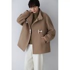 【ヒューマンウーマン/HUMAN WOMAN】のダブルモッサダッフルコート キャメル|ID: prp329100004811040 ipo3291000000034921428
