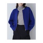 【ヒューマンウーマン/HUMAN WOMAN】のジップアップ接結ブルゾン ロイヤルブルー|ID: prp329100004811045 ipo3291000000034921459