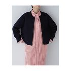 【ヒューマンウーマン/HUMAN WOMAN】のジップアップ接結ブルゾン ネイビー|ID: prp329100004811045 ipo3291000000034921461