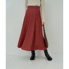 【スタイルデリ/STYLE DELI】の【Made in JAPAN】ニット調ワッフルロングフレアスカート レッド|ID: prp329100004811968 ipo3291000000034930903