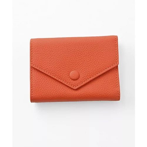 【スタイルデリ/STYLE DELI】の【DELI by】エンベロープリアルレザーウォレット インテリア・キッズ・メンズ・レディースファッション・服の通販 founy(ファニー) 　ファッション　Fashion　レディースファッション　Fashion for Women　ウォレット　Wallet　コイン　Coin, Coin Design　コンパクト　Compact, Small Size　シンプル　Simple, Minimal　フラップ　Flap, Flap Pocket　ポケット　Pocket, Pocket Detail　おすすめ　Recommended / Our Picks　ギフト プレゼント　Gift / Present　オレンジ|ID: prp329100004812941 ipo3291000000034942526