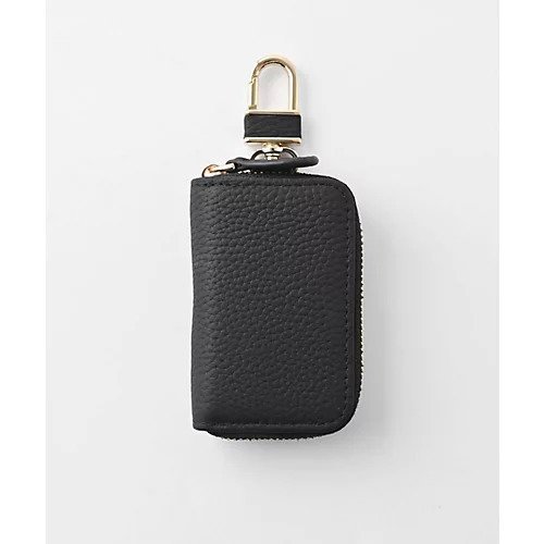 【スタイルデリ/STYLE DELI】の【DELI by】ミニマルリアルレザーキーウォレット インテリア・キッズ・メンズ・レディースファッション・服の通販 founy(ファニー) 　ファッション　Fashion　レディースファッション　Fashion for Women　コンパクト　Compact, Small Size　シンプル　Simple, Minimal　ジップ　Zip, Zipper　ループ　Loop, Loop Knit　ブラック|ID: prp329100004812942 ipo3291000000034942532