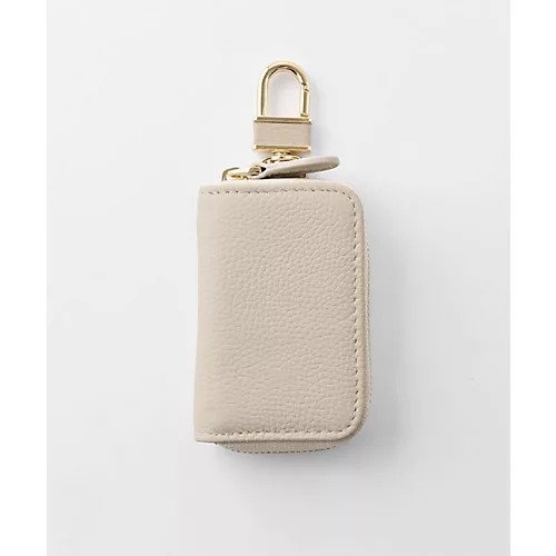 【スタイルデリ/STYLE DELI】の【DELI by】ミニマルリアルレザーキーウォレット インテリア・キッズ・メンズ・レディースファッション・服の通販 founy(ファニー) 　ファッション　Fashion　レディースファッション　Fashion for Women　コンパクト　Compact, Small Size　シンプル　Simple, Minimal　ジップ　Zip, Zipper　ループ　Loop, Loop Knit　アイボリー|ID: prp329100004812942 ipo3291000000034942533