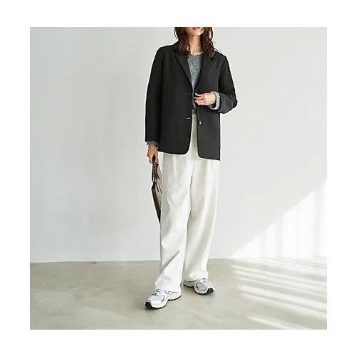 【スタイルデリ/STYLE DELI】のスッキリ2ボタンテーラードジャケット 人気、トレンドファッション・服の通販 founy(ファニー) 　ファッション　Fashion　レディースファッション　Fashion for Women　アウター　Coat / Outerwear Collection　レディースジャケット・軽アウター　Jackets　テーラードジャケット / 通勤・きれいめスタイル　Tailored Jackets & Blazers　軽量　Lightweight, Ultra Light　シンプル　Simple, Minimal　ジャケット　Jacket, Outerwear　ストレート　Straight, Straight Cut　スリット　Slit, Slit Detail　スーツ　Suit, Formalwear　テーラード　Tailored, Tailored Fit　定番　Standard, Basic Item　長袖　Long Sleeve, Full Sleeve　フロント　Front, Front Design　ポケット　Pocket, Pocket Detail　マーブル　Marble, Marble Pattern　ミドル　Middle Length, Mid Height　other-2|ID: prp329100004812948 ipo3291000000034942657