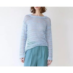 【マルティニーク/martinique】のライトメッシュニット 人気、トレンドファッション・服の通販 founy(ファニー) ファッション Fashion レディースファッション Fashion for Women トップス・カットソー Cut & Sew Tops ニット Knit Tops & Sweaters おすすめ Recommended / Our Picks シルク Silk, 100% Silk フレアースカート Flared Skirt, A-Line Skirt ペーパー Paper, Kraft Paper ルーズ Loose, Oversized 夏 Summer |ID:prp329100004813730