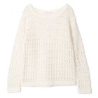 【マルティニーク/martinique】のライトメッシュニット 人気、トレンドファッション・服の通販 founy(ファニー) ファッション Fashion レディースファッション Fashion for Women トップス・カットソー Cut & Sew Tops ニット Knit Tops & Sweaters おすすめ Recommended / Our Picks シルク Silk, 100% Silk フレアースカート Flared Skirt, A-Line Skirt ペーパー Paper, Kraft Paper ルーズ Loose, Oversized 夏 Summer thumbnail ホワイト|ID: prp329100004813730 ipo3291000000035605687