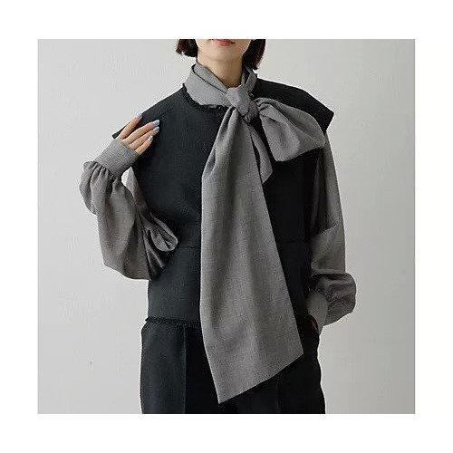 【ウィムガゼット/Whim Gazette】の【THE PAUSE】ツイードショートジレ 人気、トレンドファッション・服の通販 founy(ファニー) ファッション Fashion レディースファッション Fashion for Women アウター Coat / Outerwear Collection トップス・カットソー Cut & Sew Tops ベスト&ジレ / 重ね着スタイル Vests & Gilets ヴィンテージ Vintage Style グラデーション Gradient, Ombre ショート Short, Short Length シルバー Silver, Metallic Silver スリーブ Sleeve, Long Sleeve / Short Sleeve セットアップ Set-Up, Coordinated Outfit ツイード Twill, Twill Weave フリンジ Fringe, Tassel フレンチ French, French Style ワーク Workwear, Utility Style おすすめ Recommended / Our Picks エレガント 上品 Elegant セレモニー Ceremony 2026年 2026 other-1|ID: prp329100004813734 ipo3291000000034954833