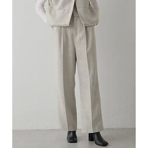 【ウィムガゼット/Whim Gazette】の【THE PAUSE】ツイードタックパンツ インテリア・キッズ・メンズ・レディースファッション・服の通販 founy(ファニー) ファッション Fashion レディースファッション Fashion for Women パンツ Pants & Trousers ヴィンテージ Vintage Style グラデーション Gradient, Ombre セットアップ Set-Up, Coordinated Outfit センター Center, Center Line ツイード Twill, Twill Weave ワーク Workwear, Utility Style おすすめ Recommended / Our Picks エレガント 上品 Elegant セレモニー Ceremony 2026年 2026 ライトグレー|ID: prp329100004813738 ipo3291000000034955996