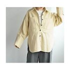 【スタイルデリ/STYLE DELI】の【BLK001】ループツイードビックカフスシャツ イエロー|ID:prp329100004813813