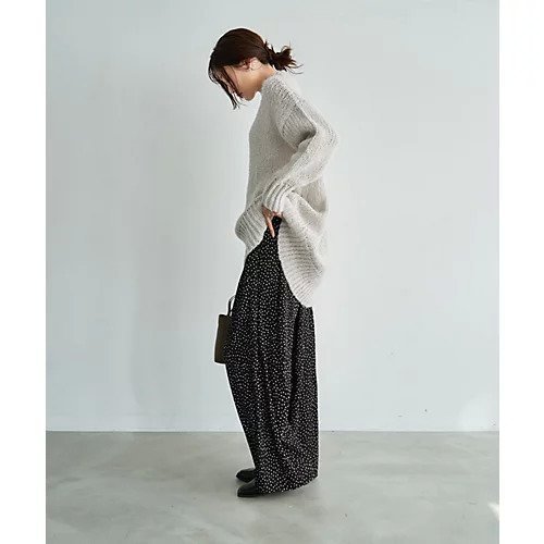 【スタイルデリ/STYLE DELI】の【LUXE】楊柳スモールドット柄プリーツパンツ 人気、トレンドファッション・服の通販 founy(ファニー) 　ファッション　Fashion　レディースファッション　Fashion for Women　パンツ　Pants & Trousers　ストレート　Straight, Straight Cut　スリット　Slit, Slit Detail　ドット　Polka Dot, Dot Pattern　人気　Popular, Best Seller　バランス　Balance, Style Balance　プリーツ　Pleats, Pleated　ポケット　Pocket, Pocket Detail　ランダム　Random, Irregular　ループ　Loop, Loop Knit　ワイド　Wide, Wide Fit　冬　Winter / This Winter　夏　Summer　other-3|ID: prp329100004814639 ipo3291000000034968677