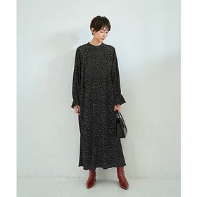 【スタイルデリ/STYLE DELI】 【LUXE】楊柳スモールドット柄ワンピース人気、トレンドファッション・服の通販 founy(ファニー) ファッション Fashion レディースファッション Fashion for Women ワンピース Dresses ギャザー Gathered, Ruffled ストレート Straight, Straight Cut スリット Slit, Slit Detail ドット Polka Dot, Dot Pattern 人気 Popular, Best Seller 長袖 Long Sleeve, Full Sleeve バランス Balance, Style Balance フォルム Silhouette, Form フレア Flare, Flared プリーツ Pleats, Pleated ポケット Pocket, Pocket Detail ランダム Random, Irregular ループ Loop, Loop Knit ワイド Wide, Wide Fit 冬 Winter / This Winter |ID:prp329100004814640