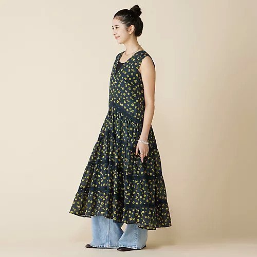 【マーレット/MERLETTE】のWallis Print 人気、トレンドファッション・服の通販 founy(ファニー) 　ファッション　Fashion　レディースファッション　Fashion for Women　アイレット　Eyelet Lace　エレガント 上品　Elegant　ティアード　Tiered, Tiered Style　ドレス　Dress, One-Piece　ドロップ　Drop Shoulder, Dropped Style　モダン　Modern, Contemporary　other-2|ID: prp329100004814877 ipo3291000000034971399