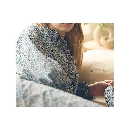 【ナナデコール/nanadecor】のリバティポッピングフラワーチェリーブロッサムドレス 人気、トレンドファッション・服の通販 founy(ファニー) 　ファッション　Fashion　レディースファッション　Fashion for Women　ワンピース　Dresses　フォーマル・パーティードレス・結婚式用ドレス　Elegant & Casual Dresses　春　Spring　秋　Autumn　スリーブ　Sleeve, Long Sleeve / Short Sleeve　チュニック　Tunic, Long Top　ドレス　Dress, One-Piece　ファブリック　Fabric, Textile　フェミニン　Feminine, Girly　プリント　Print, Printed Pattern　リボン　Ribbon, Bow　ワイド　Wide, Wide Fit　おすすめ　Recommended / Our Picks　other-2|ID: prp329100004815850 ipo3291000000034979481