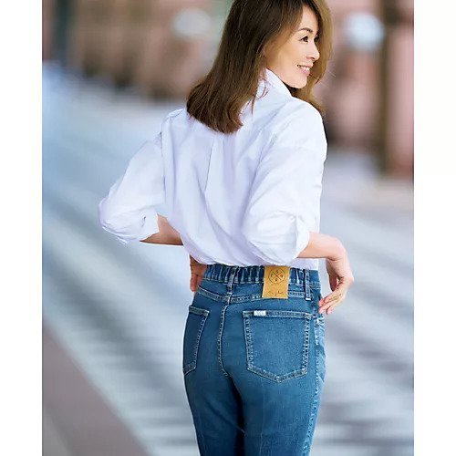 【エクラ/eclat】の【別注】ハイライズスリットフレアデニムパンツ 人気、トレンドファッション・服の通販 founy(ファニー) ファッション Fashion レディースファッション Fashion for Women パンツ Pants & Trousers デニムパンツ・ジーンズ・美脚デニム Denim Jeans & Pants ストレッチ Stretch, Stretchy Fabric スリット Slit, Slit Detail デニム Denim, Jeans Material パッチ Patch, Appliqué フレア Flare, Flared 人気 Popular, Best Seller 別注 Limited Edition, Custom Order 洗える Machine Washable other-3|ID: prp329100004815873 ipo3291000000034979643