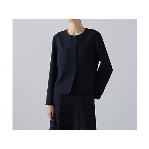 【アドーア/ADORE】のストレッチジョーゼットジャケット 人気、トレンドファッション・服の通販 founy(ファニー) 　ファッション　Fashion　レディースファッション　Fashion for Women　アウター　Coat / Outerwear Collection　レディースジャケット・軽アウター　Jackets　おすすめ　Recommended / Our Picks　オケージョン　Occasion Wear　ジャケット　Jacket, Outerwear　スタンダード　Standard, Basic　ストレッチ　Stretch, Stretchy Fabric　セットアップ　Set-Up, Coordinated Outfit　パッチ　Patch, Appliqué　フィット　Fit, Slim Fit　フロント　Front, Front Design　ポケット　Pocket, Pocket Detail　冬　Winter / This Winter　A/W・秋冬　Autumn/Winter　other-3|ID: prp329100004815875 ipo3291000000034979658