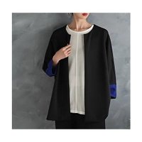 【スタイルデリ/STYLE DELI】の【BLK001】リラックスドルマン配色ジャケット 人気、トレンドファッション・服の通販 founy(ファニー) ファッション Fashion レディースファッション Fashion for Women アウター Coat / Outerwear Collection レディースジャケット・軽アウター Jackets カーディガン Cardigan, Knitwear ジャケット Jacket, Outerwear スリット Slit, Slit Detail チェック Check, Plaid, Tartan 定番 Standard, Basic Item ボックス Boxy, Box Shape おすすめ Recommended / Our Picks 日本製 Made In Japan 夏 Summer 旅行 Travel |ID:prp329100004815877