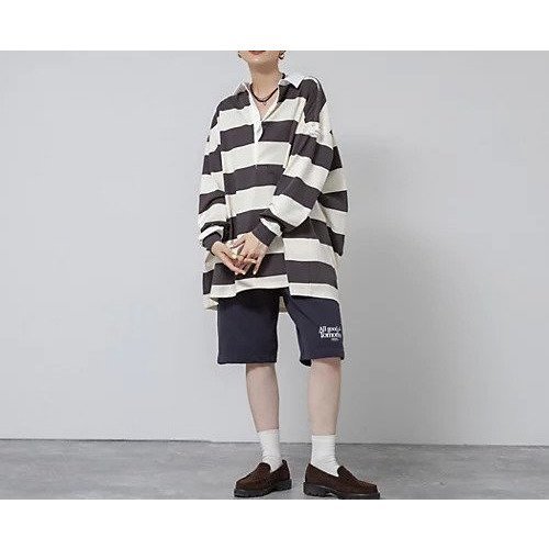 【ノーリーズ/NOLLEY'S】の【MAQWEL/マクウェル】ウォッシャブルBIGラガーシャツ 人気、トレンドファッション・服の通販 founy(ファニー) 　ファッション　Fashion　レディースファッション　Fashion for Women　トップス・カットソー　Cut & Sew Tops　シャツ・ブラウス・オフィスカジュアル　Elegant Blouses & Button-Ups　2026年　2026　ウォッシャブル　Machine Washable　カットソー　Cut and Sewn Top　クラシック　Classic, Timeless Style　スラックス　Slacks, Dress Pants　デニム　Denim, Jeans Material　バランス　Balance, Style Balance　ボーダー　Border, Stripe　リラックス　Relax, Relaxed Fit　other-2|ID: prp329100004816062 ipo3291000000034981644