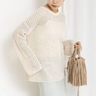 【ノーリーズ/NOLLEY'S】の《手洗い可能》ペーパーヤーンメッシュプルオーバー エクリュ|ID: prp329100004816066 ipo3291000000034981668