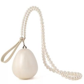 【シモーン ロシャ/SIMONE ROCHA】 PEARL CROSSBODY MICRO EGG BAG人気、トレンドファッション・服の通販 founy(ファニー) ファッション Fashion レディースファッション Fashion for Women バッグ Bags アクセサリー Fashion Accessories ショルダー Shoulder, Shoulder Strap パール Pearl, Pearl Accent ラップ Wrap, Wrap Design |ID:prp329100004816084