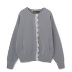 【イーバイエクラ/E by eclat】のRoom no.8 for E by eclat 前立てレースブルゾン ライトグレー|ID:prp329100004816090