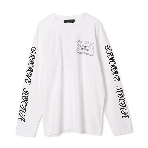 【シモーン ロシャ/SIMONE ROCHA】のPILLOWCASE LOGO PRINT LONG SLEEVE T-SHIRT インテリア・キッズ・メンズ・レディースファッション・服の通販 founy(ファニー) https://founy.com/ ファッション Fashion レディースファッション Fashion for Women トップス・カットソー Cut & Sew Tops シャツ・ブラウス・オフィスカジュアル Elegant Blouses & Button-Ups ロングTシャツ・Tシャツ Longline T-Shirts & Tees グラフィック Graphic, Graphic Design モノトーン Monotone, Black and White ロング Long, Long-Length 洗える Machine Washable |ID: prp329100004816939 ipo3291000000036299382