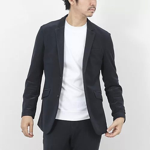【シュテットシュタイン/Stutostein / MEN】の《ビジカジ/セットアップ対応》ストレッチコードピケ ジャケット 26SS インテリア・キッズ・メンズ・レディースファッション・服の通販 founy(ファニー) 　ファッション　Fashion　メンズファッション　Fashion for Men　セットアップ　Matching Sets　2026年　2026　コンパクト　Compact, Small Size　ゴルフ　Golf　ジャケット　Jacket, Outerwear　ストレッチ　Stretch, Stretchy Fabric　スマート　Smart, Elegant　スリム　Slim, Slim Fit　セットアップ　Set-Up, Coordinated Outfit　パイピング　Piping, Trim Design　ビジネス 仕事 通勤　Business / Work / Commuting　フィット　Fit, Slim Fit　フロント　Front, Front Design　エレガント 上品　Elegant　羽織　Haori, Light Jacket　ダークネイビー|ID: prp329100004816967 ipo3291000000034989328