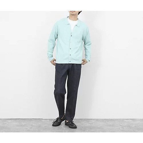 【ノーリーズ グッドマン/NOLLEY'S goodman / MEN】の《SERIYA Cotton》吸湿カノコ襟付きカーディガン 26SS 人気、トレンドファッション・服の通販 founy(ファニー) 　ファッション　Fashion　メンズファッション　Fashion for Men　2026年　2026　カーディガン　Cardigan, Knitwear　other-2|ID: prp329100004816968 ipo3291000000034989352