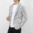 【シュテットシュタイン/Stutostein / MEN】の《ビジカジ対応》ツィードジャージーテーラーCD 26SS グレー|ID: prp329100004816969 ipo3291000000034989363