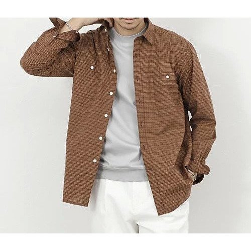 【ノーリーズ グッドマン/NOLLEY'S goodman / MEN】のダブルポケットオーバーシャツ 26SS インテリア・キッズ・メンズ・レディースファッション・服の通販 founy(ファニー) https://founy.com/ ファッション Fashion メンズファッション Fashion for Men 2026年 2026 |ID: prp329100004816970 ipo3291000000034989379