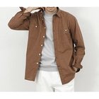 【ノーリーズ グッドマン/NOLLEY'S goodman / MEN】のダブルポケットオーバーシャツ 26SS ブラウン系その他|ID: prp329100004816970 ipo3291000000034989381