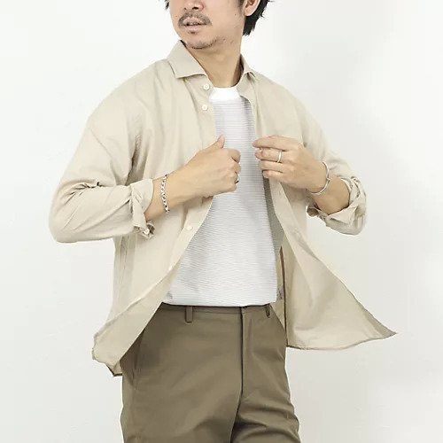 【ノーリーズ グッドマン/NOLLEY'S goodman / MEN】のカッタウェイシャツ 26SS インテリア・キッズ・メンズ・レディースファッション・服の通販 founy(ファニー) https://founy.com/ ファッション Fashion メンズファッション Fashion for Men 2026年 2026 |ID: prp329100004816971 ipo3291000000034989396