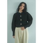 【マージュール/marjour】のGOLD BUTTON KNIT JACKET 人気、トレンドファッション・服の通販 founy(ファニー) ファッション Fashion レディースファッション Fashion for Women アウター Coat / Outerwear Collection レディースジャケット・軽アウター Jackets トップス・カットソー Cut & Sew Tops ニット Knit Tops & Sweaters オケージョン Occasion Wear 春 Spring 秋 Autumn カーディガン Cardigan, Knitwear ジャケット Jacket, Outerwear ストレッチ Stretch, Stretchy Fabric タンク Tank Top, Sleeveless Top ポケット Pocket, Pocket Detail 冬 Winter / This Winter 夏 Summer セレモニー Ceremony thumbnail BLACK|ID: prp329100004817148 ipo3291000000034991586