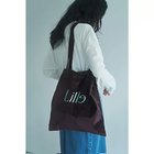 【マージュール/marjour】のVELOUR LOGO TOTE BAG BROWN|ID: prp329100004817149 ipo3291000000034991595