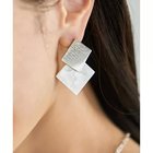 【スタイルデリ/STYLE DELI】のひし型WプレートMIXイヤリング/SV 人気、トレンドファッション・服の通販 founy(ファニー) ファッション Fashion レディースファッション Fashion for Women ジュエリー Jewelry ファッションリング Fashion Rings イヤリング・フープ・ドロップタイプ Hoop, Drop & Clip Earrings イヤリング Earrings 軽量 Lightweight, Ultra Light シルバー Silver, Metallic Silver ジュエリー Jewelry, Accessories スポーツ Sports, Activewear テクスチャー Texture, Textured Fabric プレート Plate, Dish メガネ Glasses, Eyewear メタル Metal, Metal Parts 冬 Winter / This Winter 夏 Summer thumbnail ホワイト|ID: prp329100004817159 ipo3291000000034991660