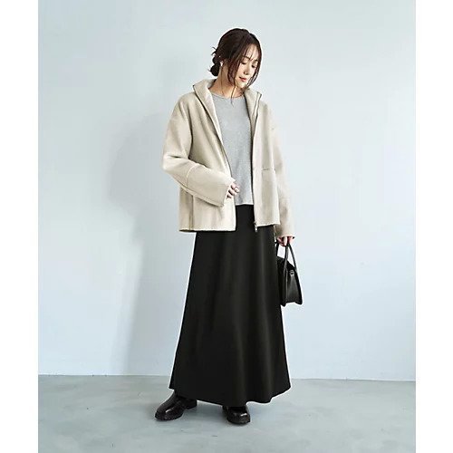 【スタイルデリ/STYLE DELI】の【LUXE】カシミヤタッチボトルネックジャケット 人気、トレンドファッション・服の通販 founy(ファニー) 　ファッション　Fashion　レディースファッション　Fashion for Women　アウター　Coat / Outerwear Collection　レディースジャケット・軽アウター　Jackets　イエロー　Yellow　軽量　Lightweight, Ultra Light　シンプル　Simple, Minimal　ジャケット　Jacket, Outerwear　ストレート　Straight, Straight Cut　スリット　Slit, Slit Detail　ダブル　Double, Double-Breasted　なめらか　Smooth, Silky Texture　人気　Popular, Best Seller　長袖　Long Sleeve, Full Sleeve　バランス　Balance, Style Balance　フロント　Front, Front Design　ボトルネック　Bottle Neck, Mock Neck　ポケット　Pocket, Pocket Detail　冬　Winter / This Winter　other-3|ID: prp329100004817161 ipo3291000000034991681