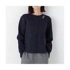 【ヒューマンウーマン/HUMAN WOMAN】のダンボールクルーネックプルオーバー 人気、トレンドファッション・服の通販 founy(ファニー) ファッション Fashion レディースファッション Fashion for Women トップス・カットソー Cut & Sew Tops カジュアルプルオーバー・ニットトップス Pullovers & Knit Tops / Casual Pullovers おすすめ Recommended / Our Picks スタンダード Standard, Basic セットアップ Set-Up, Coordinated Outfit thumbnail ネイビー|ID: prp329100004820709 ipo3291000000035031385