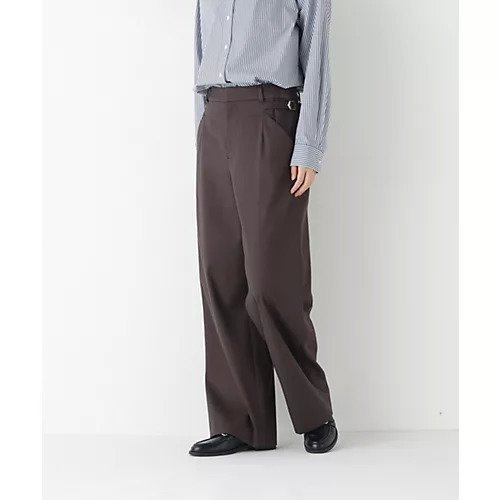 【ヒューマンウーマン/HUMAN WOMAN】のOGダブルクロスセミワイドパンツ インテリア・キッズ・メンズ・レディースファッション・服の通販 founy(ファニー) 　ファッション　Fashion　レディースファッション　Fashion for Women　パンツ　Pants & Trousers　おすすめ　Recommended / Our Picks　シンプル　Simple, Minimal　ジャケット　Jacket, Outerwear　スウェット / スエット　Sweatshirt, Sweatwear　スタンダード　Standard, Basic　ダウン　Down, Puffer　ツイル　Twist, Twisted Detail　ドット　Polka Dot, Dot Pattern　ベーシック　Basic, Essential　ポケット　Pocket, Pocket Detail　チャコール|ID: prp329100004820712 ipo3291000000035031419